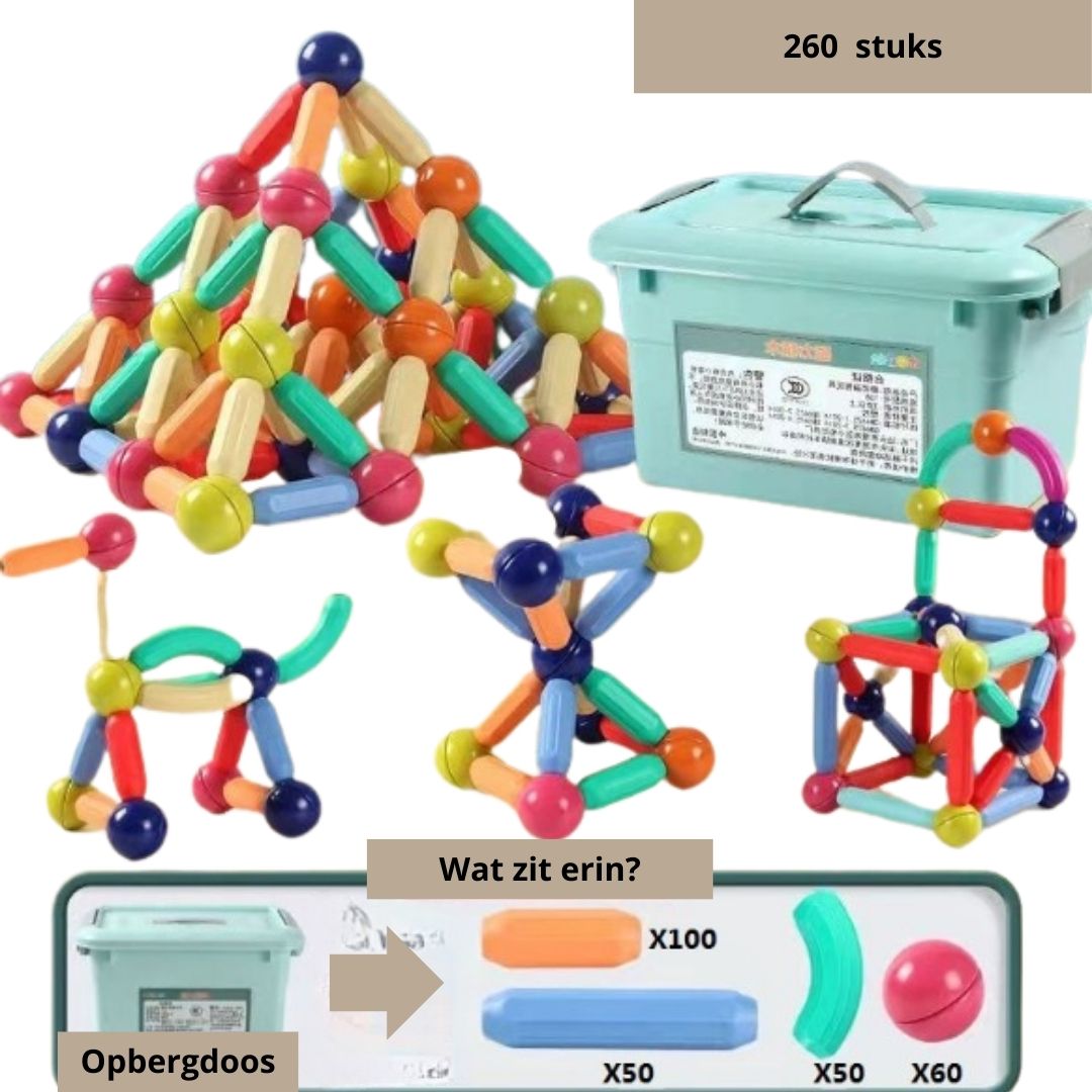 Magnet Toys - Magnetische sticks