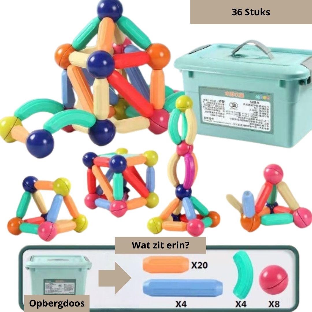 Magnet Toys - Magnetische sticks